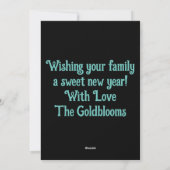 お祝いカラフル チャグ サメア ブレス ブレス シーズンカード (裏面)