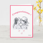 お祝いカード カード (黄色い花)