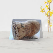 お祝いカード カード (黄色い花)