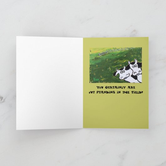 お祝いカード カード (内部)