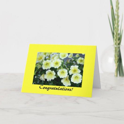 お祝いカード カード (正面)