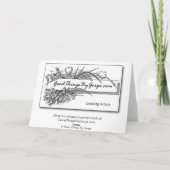 お祝いグッド・ニュースのまわりに カード (裏面)