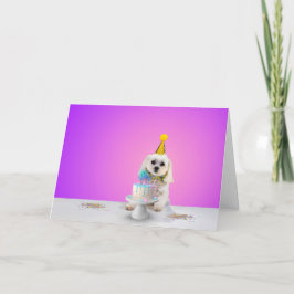 お祝いグリーティングカード - 中身が白 5x7 カード