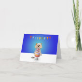 お祝いグリーティングカード（内側は空白） カード (正面)