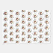 お祝いケーキ ラッピングペーパーシート (正面3)