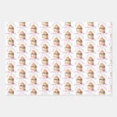 お祝いケーキ ラッピングペーパーシート (正面2)