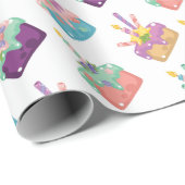 お祝いケーキ ラッピングペーパー (ロールコーナー)