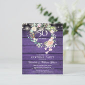 お祝いサプライズパーティー 50周年 ラスティック (スタンド正面)