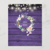 お祝いサプライズパーティー 50周年 ラスティック (裏面)