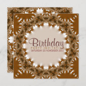 お祝いサークルオールテイシオン招待状 招待状 (正面/裏面)