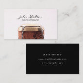 お祝いシャンパンボトル 名刺 (正面/裏面)