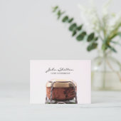 お祝いシャンパンボトル 名刺 (スタンド正面)