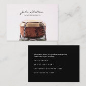 お祝いシャンパンボトル 名刺 (正面/裏面)