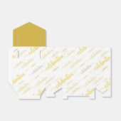 お祝いスクリプトパターン優先ボックス フェイバーボックス (折り畳みなし)