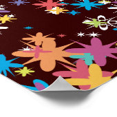 お祝いスターツ ポスター (角)