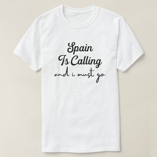 お祝いスペイン国旗のTシャツ Tシャツ (デザイン正面)