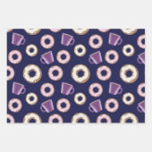 お祝いセットマグコーヒースイートドーナツ ラッピングペーパーシート (正面)