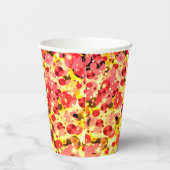 お祝いドット13 – ピンクレモネード紙パーティーカップ 紙コップ (右)