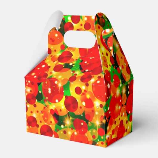 お祝いドット–1パーティービーフボックス,ゲーブル フェイバーボックス (裏面サイド)