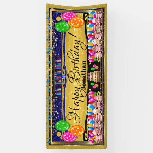 お祝いバナー 横断幕 (縦)