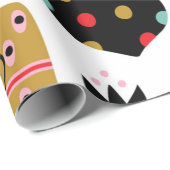 お祝いパターン休日のクリスマス ラッピングペーパー (ロールコーナー)