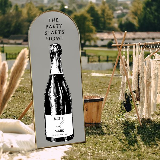 お祝いパーティーの開始結婚の歓迎デカール ウィンドウサイン