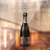 お祝いパーティーの開始結婚の歓迎デカール ウィンドウサイン (シート2)