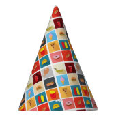 お祝いパーティーファーストフードのお気に入り パーティーハット (右)