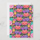 お祝いパーティー洗礼式招待状 招待状 (裏面)