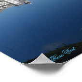 お祝いフロリダとレイクポスター ポスター (角)