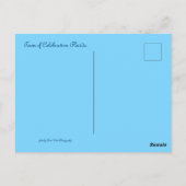 お祝いフロリダポストカード# 2 ポストカード (裏面)