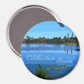 お祝いフロリダ特殊効果丸磁石 マグネット (正面/裏面)