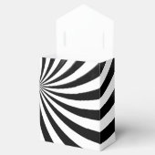 お祝いブラック&ホワイトのお気に入りギフトボックス フェイバーボックス (オープン)