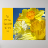 お祝いポスターHappyプロフェッショナルアシスタント ポスター (正面)