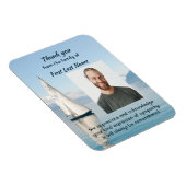 お祝いライフありがとうセーラーセーリングボート マグネット (右側)