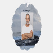 お祝いライフキープサケストーム海 オーナメントカード (右)