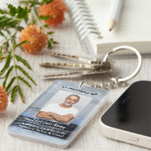 お祝いライフキープサケストーム海 キーホルダー (正面右)