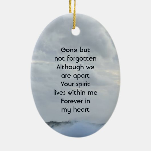 お祝いライフキープサケストーム海 セラミックオーナメント (裏面)