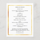 お祝いライフ葬儀ブラックアーチフォトプログラム (裏面)