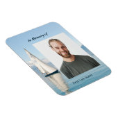 お祝いライフ記念セーラーセーリングボート マグネット (右側)