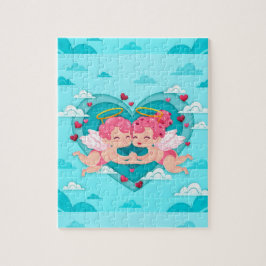 お祝いラブハート ジグソーパズル