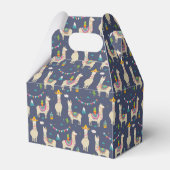 お祝いラマ模様 フェイバーボックス (裏面サイド)