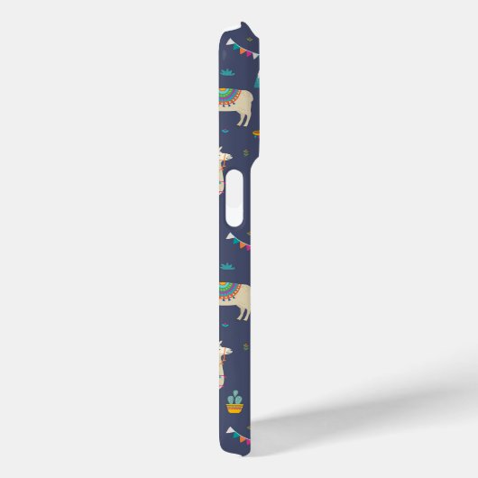 お祝いラマ模様 Case-Mate iPhoneケース (裏面 / 右)