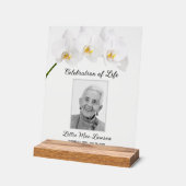 お祝いラン アクリルサイン (傾斜)