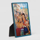 お祝いヴィンテージメキシコシティ フォトプラーク (側面)