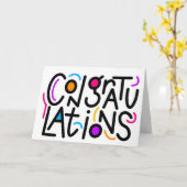 お祝い予測できなの手紙 カード (黄色い花)