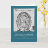 お祝い事でミュージカル カード (黄色い花)