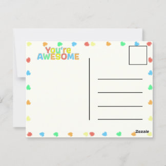 お祝い事にはコレ！ ポストカード