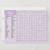 お祝い事を聞いた 案内状 (正面)