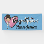 お祝い医用RNナース 横断幕 (横)